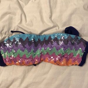 Sparkly bathing suit top